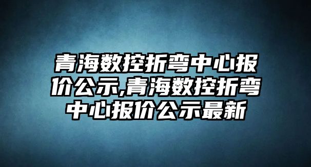 青海數控折彎中心報價公示,青海數控折彎中心報價公示最新