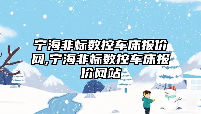 寧海非標數控車床報價網,寧海非標數控車床報價網站