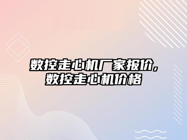 數(shù)控走心機廠家報價,數(shù)控走心機價格