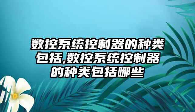 數(shù)控系統(tǒng)控制器的種類(lèi)包括,數(shù)控系統(tǒng)控制器的種類(lèi)包括哪些