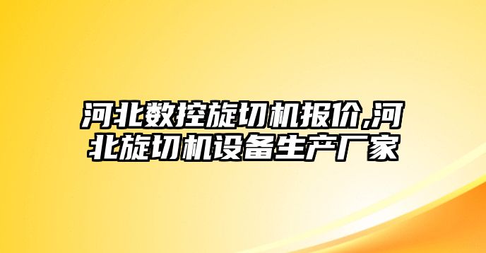 河北數控旋切機報價,河北旋切機設備生產廠家